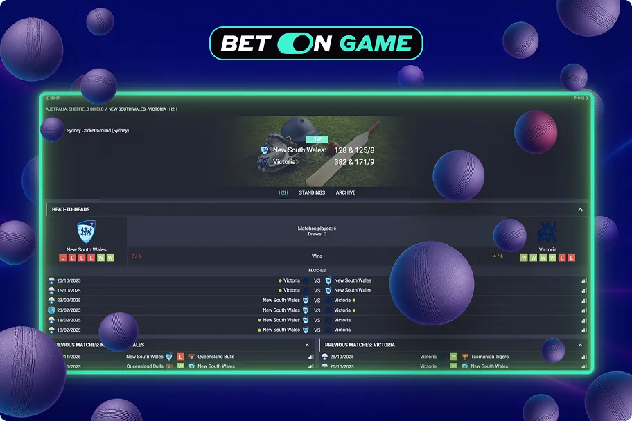 Live Cricket Schedule and Upcoming Matches