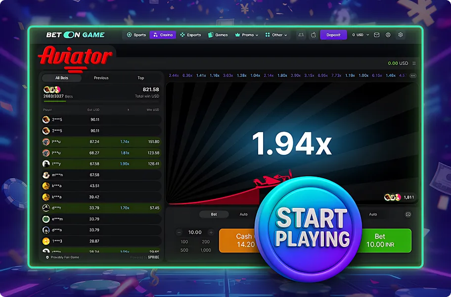 Quick Start on BetOnGame