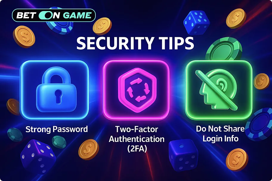 Security tips for your new account
