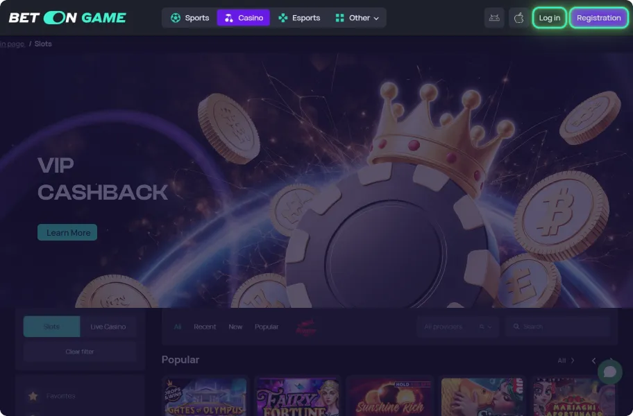 Create Your BetOnGame Account. 