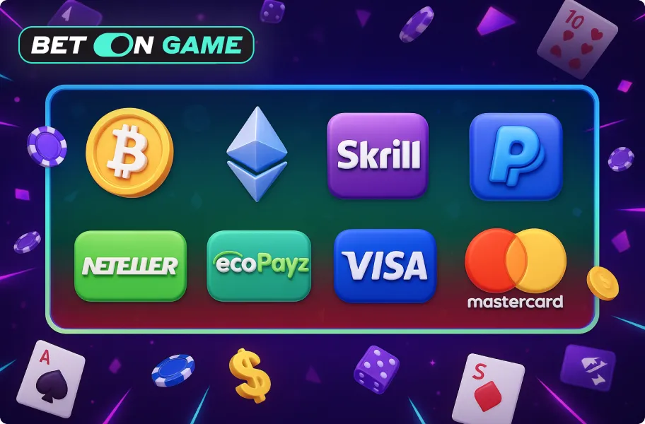 Payment Methods for BetOnGame Poker Players