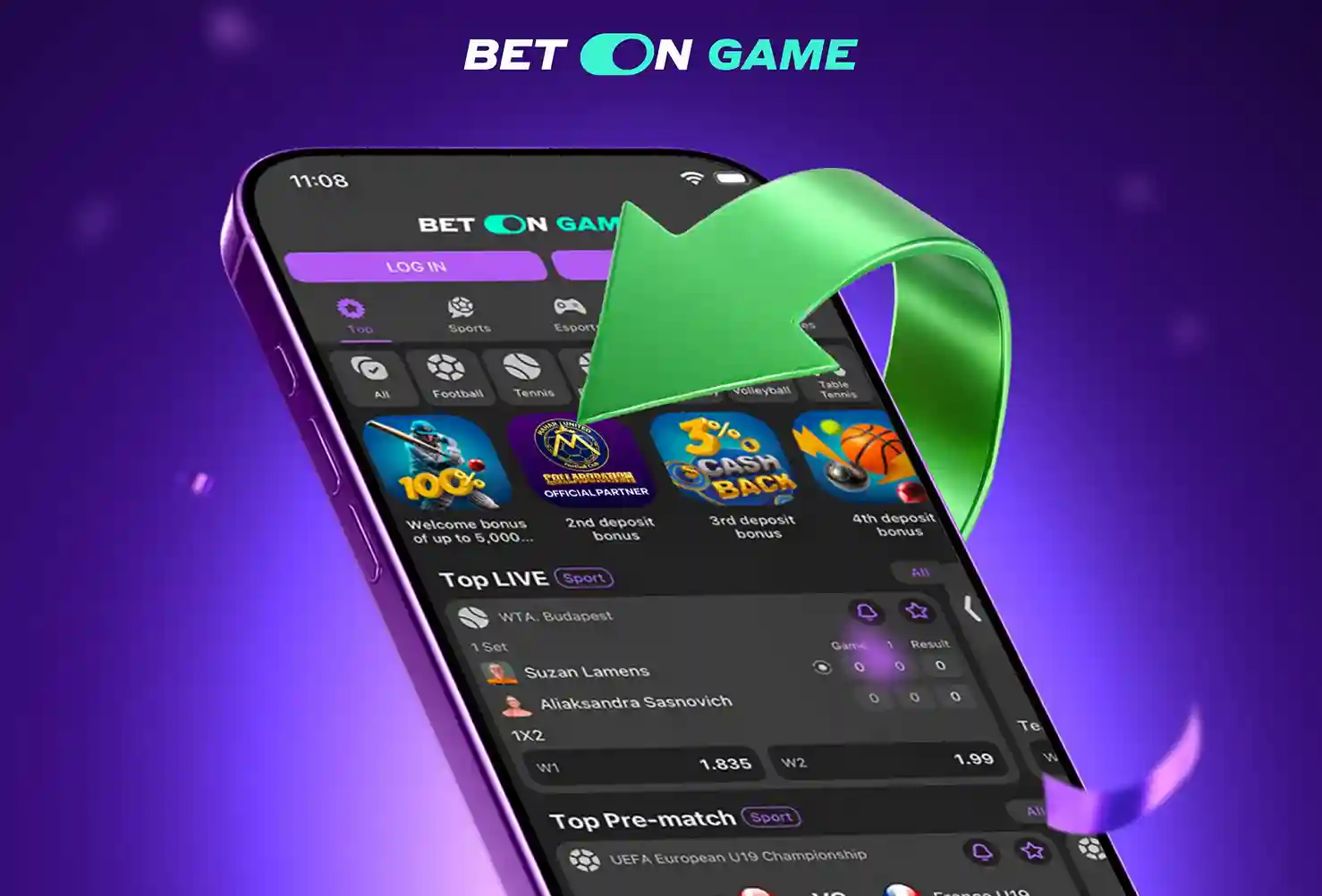 BetOnGame interface